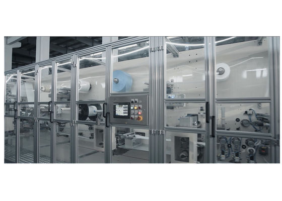 300KW 3% Rejection Elastic Waist Band Diaper Making Machine