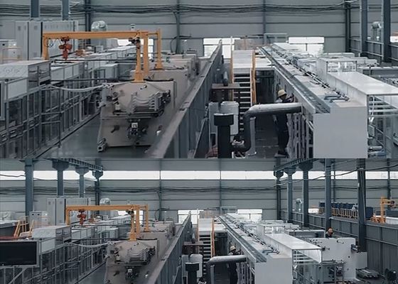 250KW 600Pcs/Min Elastic Band Waist Diaper Production Line