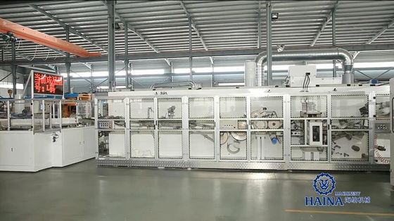 Mitsubishi System Remote Control 300kw Baby Diaper Production Line