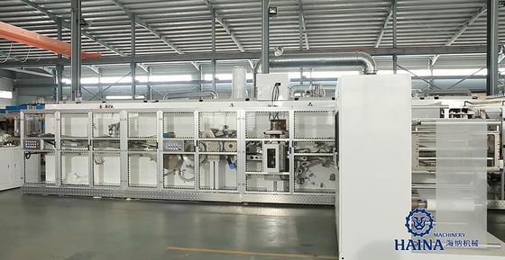 CE Pulp Molding 5m3/Min Baby Diaper Making Machine