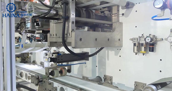 Full Servo 100T 220kw Pant Type Baby Diaper Production Line