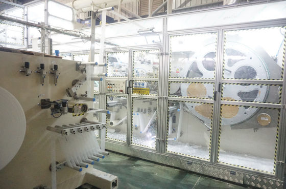 Auto Packaging 800PPM Ultra Thin 280mm Sanitary Napkin Machine
