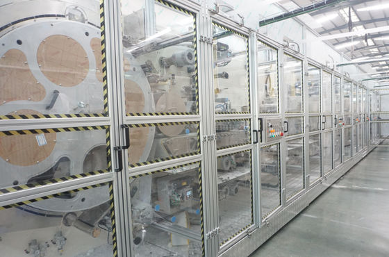 I Shape Baby Diaper Making Machine 600PPM 500 Pcs / Min Speed