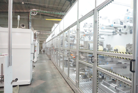 FIFE Web Guiding System 500PPM Baby Diaper Machine