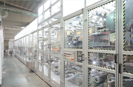 600pcs/min Pulp Molding Baby Diaper Machinery With Big Elastic Band