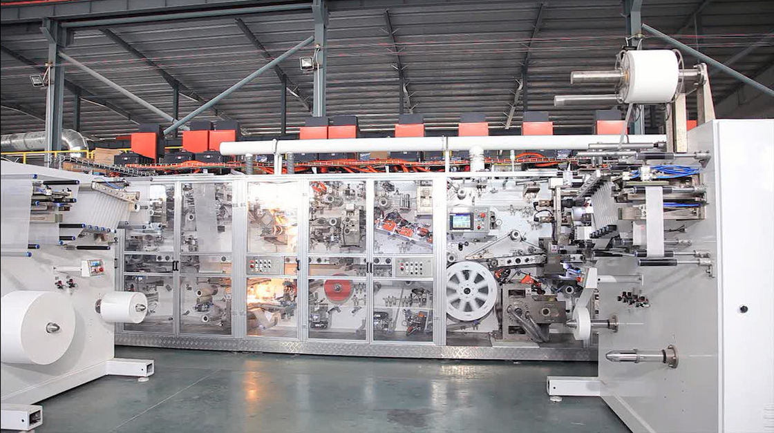 Three Phase 380V 50HZ 600Pcs/Min Diaper Manufacturing Machine
