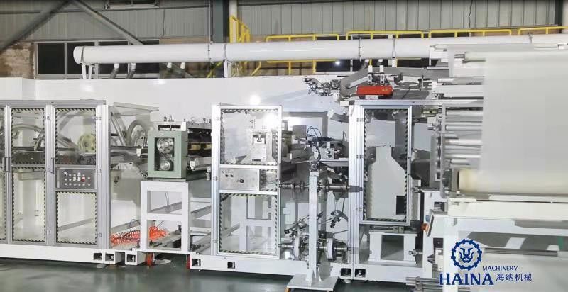 Dual Drums 335KW 300Pcs/Min Adult Diaper Making Machine