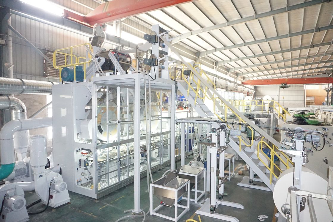 440V 680*450mm Disposable SAP Diaper Manufacturing Machine