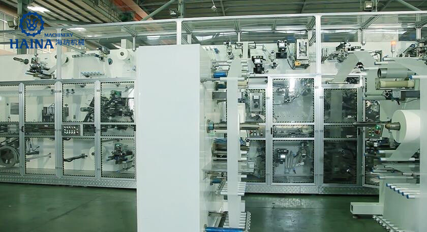 Siemens System 300kw 500PPM Diaper Production Machine