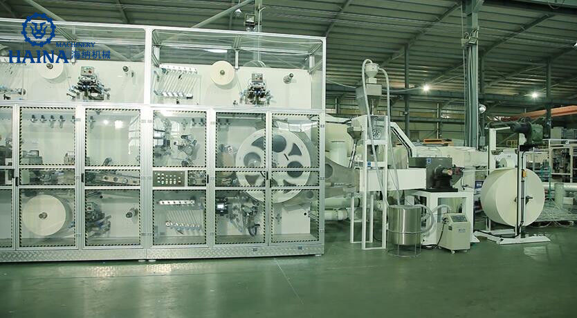 90 Tons Diaper Manufacturing Machine