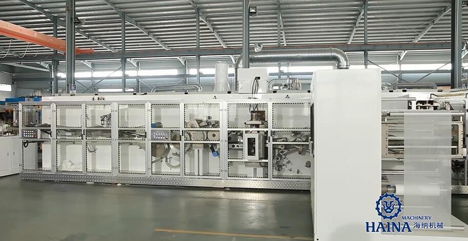 CE Pulp Molding 5m3/Min Baby Diaper Making Machine