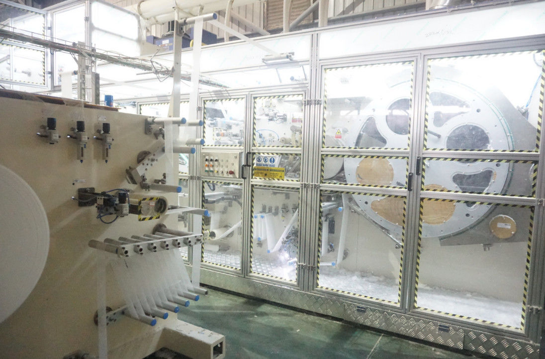 Auto Packaging 800PPM Ultra Thin 280mm Sanitary Napkin Machine